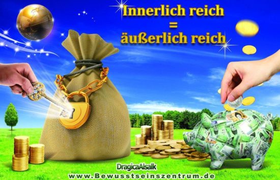 Reichtum Geld ist eine Form von Energie