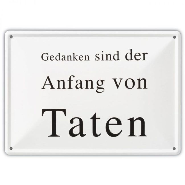 Gedanken-Worte-Handlungen