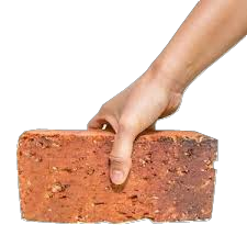 Ziegelstein Schnelligkeit des Lebens